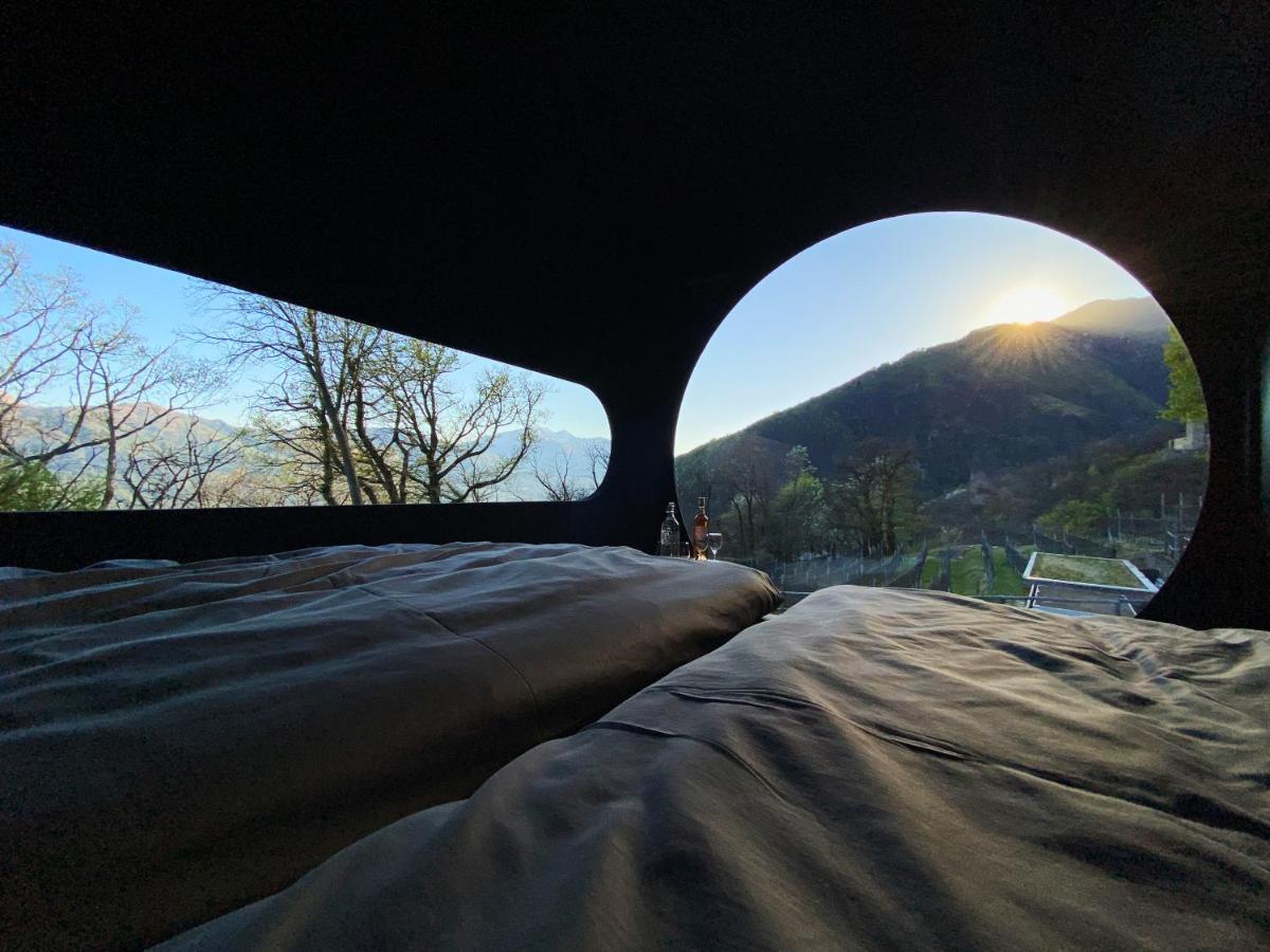 Birdbox Curzutt Hotel Monte Carasso Buitenkant foto