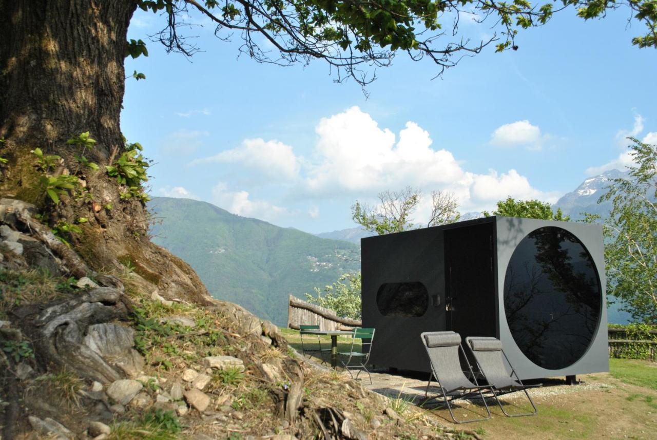 Birdbox Curzutt Hotel Monte Carasso Buitenkant foto